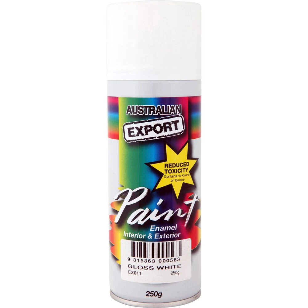 Export Enamel Paint, Gloss White - 250g 1 Export Enamel Paint, Gloss White - 250g