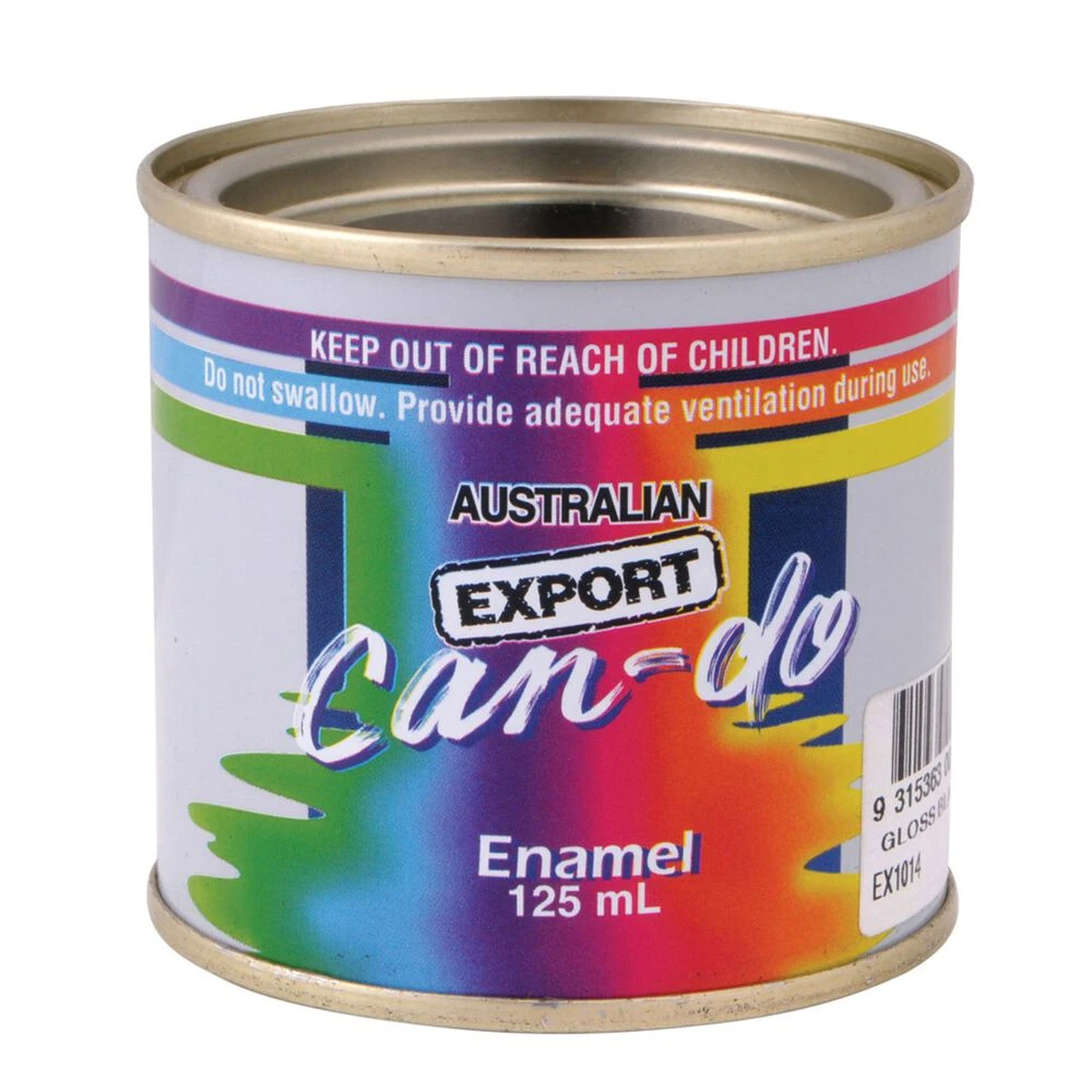 Export Can Do Paint - Enamel, Gloss Yellow - 125mL 1 Export Can Do Paint - Enamel, Gloss Yellow - 125mL