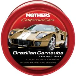 Mothers California Gold Brazilian Carnauba Cleaner Paste Wax 340g