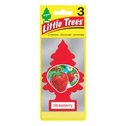 Little Trees Air Freshener - Strawberry 3 Pack