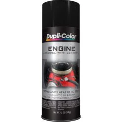 Dupli-Color Engine Enamel Aerosol Paint, Gloss Black - 340g