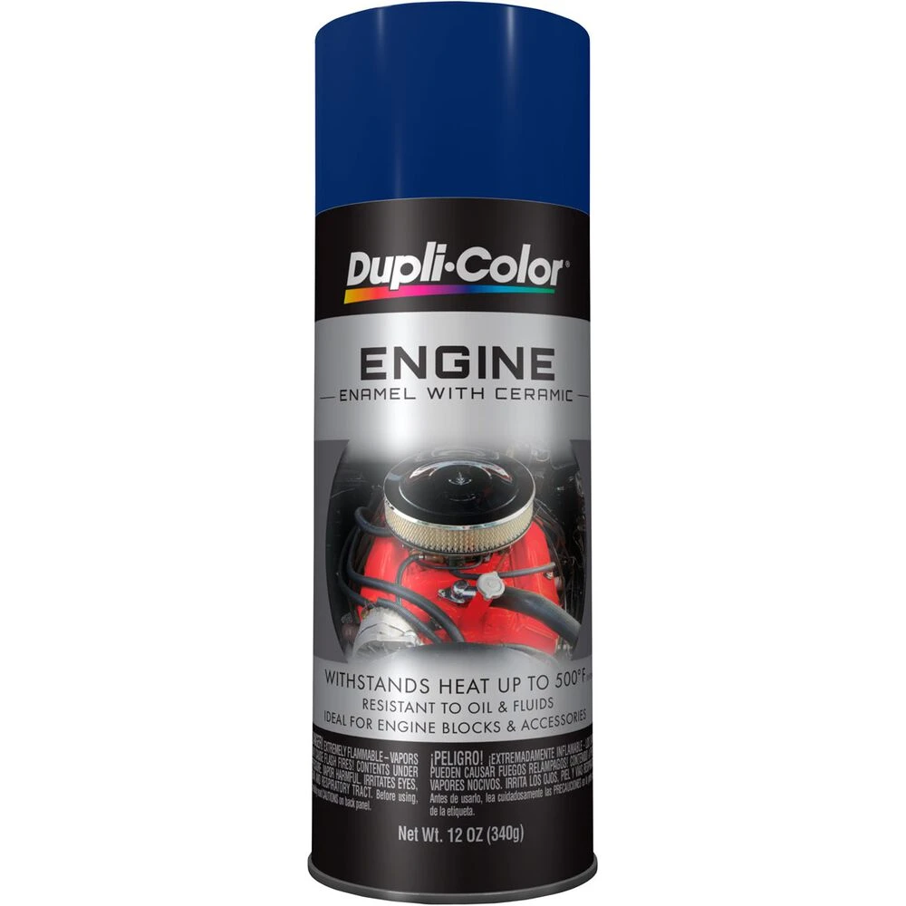 Dupli-Color Engine Enamel Aerosol Paint Ford Dark Blue - 340g 1 Dupli-Color Engine Enamel Aerosol Paint Ford Dark Blue - 340g
