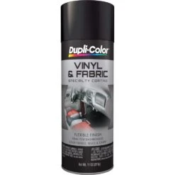 Dupli-Color Vinyl And Fabric Aerosol Paint, Flat Black - 311g