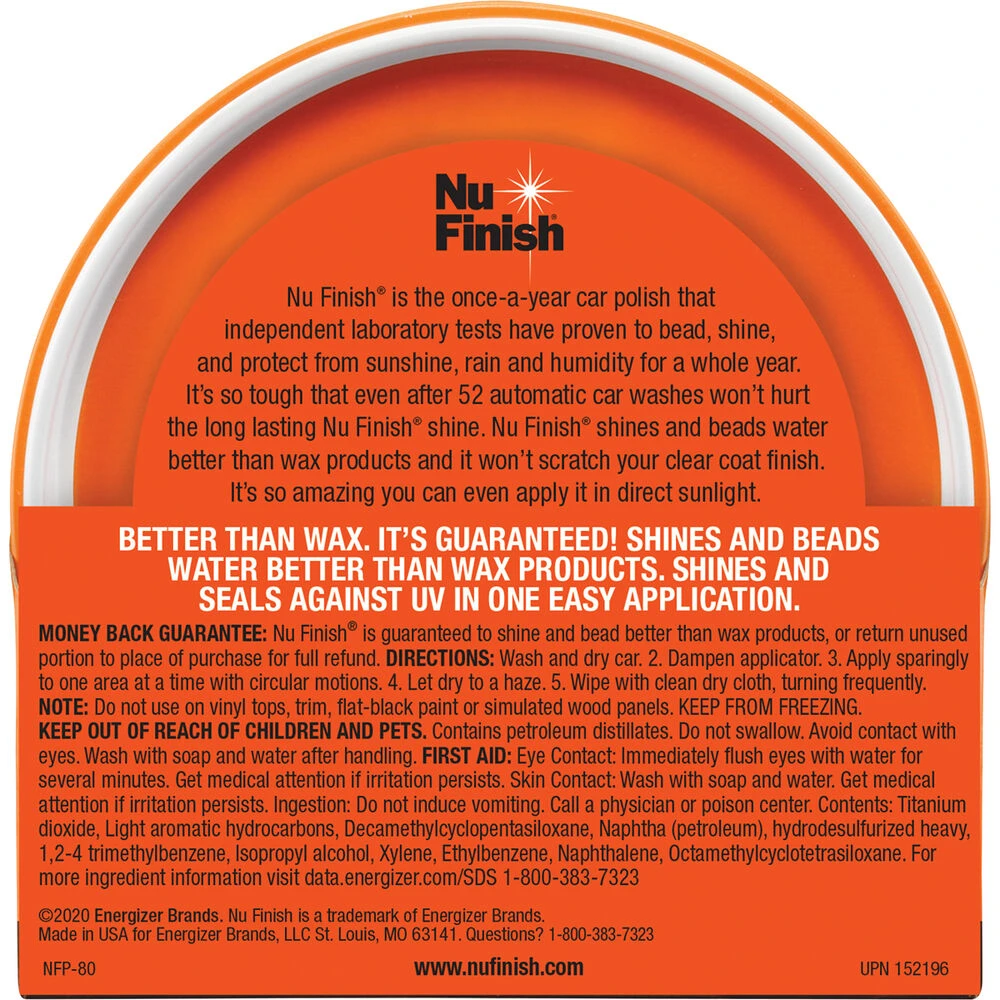 Nu Finish Paste Polish 397g 2 Nu Finish Paste Polish 397g - Image 2