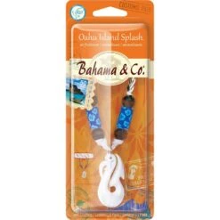 Bahama & Co. Bone Hook Necklace Air Freshener Oahu Island Splash