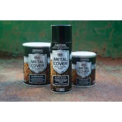 SCA Metal Cover Enamel Rust Paint, Silver - 300g -Auto Parts Store SCA 395276 02 hi res
