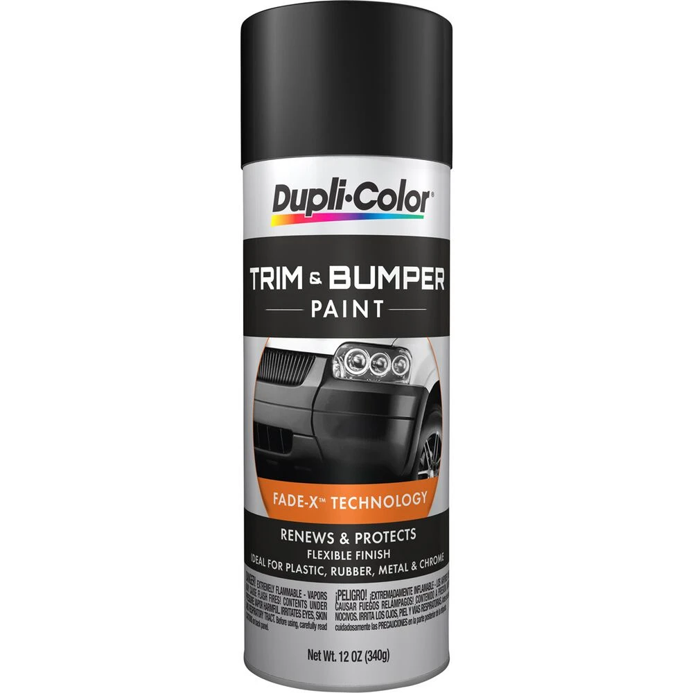 Dupli-Color Bumper Coating Aerosol Paint, Black - 311g 1 Dupli-Color Bumper Coating Aerosol Paint, Black - 311g