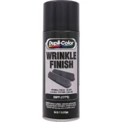 Dupli-Color Wrinkle Aerosol Paint - Wrinkle Finish, Black - 312g