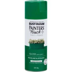Rust-Oleum Rustoleum Aerosol Paint - Painters Touch Plus, Grass Green