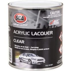 SCA Acrylic Paint, Clear - 2 Litre