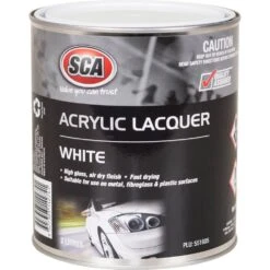 SCA Acrylic Paint, White - 2 Litre
