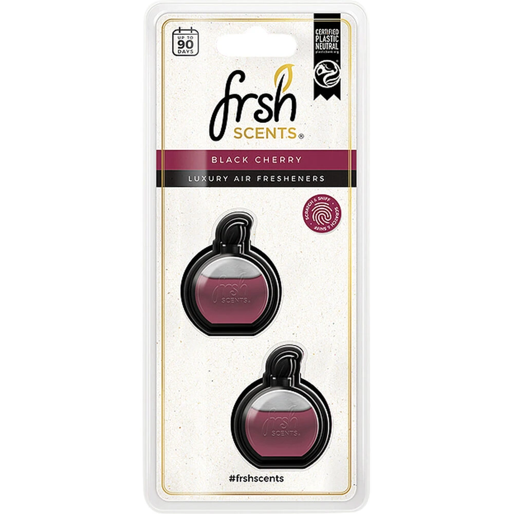 Frsh Scents Vent Air Freshener - Black Cherry, 2 Pack 1 Frsh Scents Vent Air Freshener - Black Cherry, 2 Pack