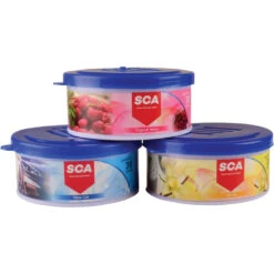 SCA Gel Air Freshener - Vanilla, 50g -Auto Parts Store SCA 581562 002 hi res