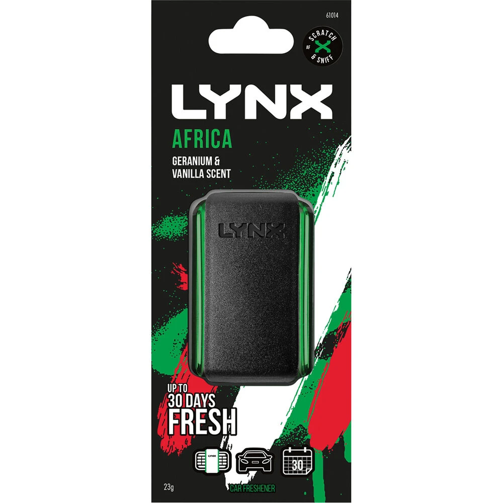 Lynx Vent Air Freshener - Africa 1 Lynx Vent Air Freshener - Africa