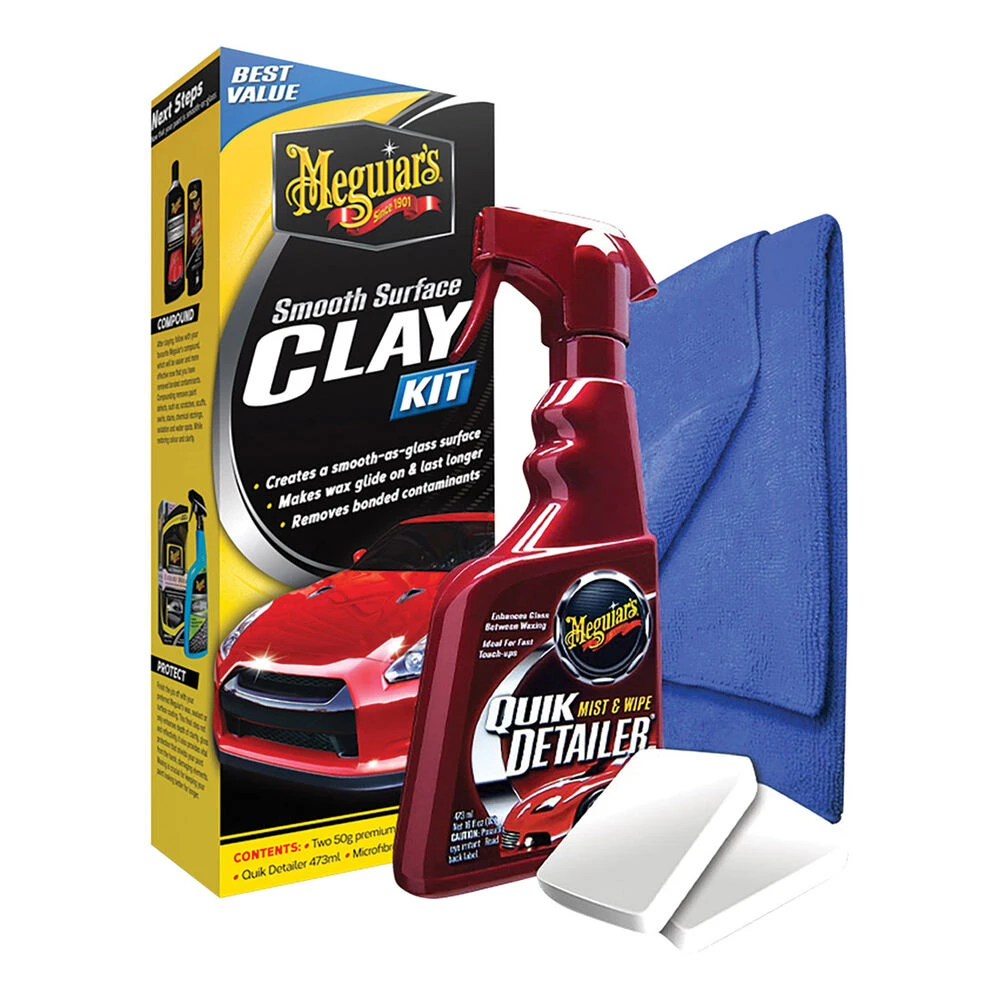 Meguiar's Smooth Surface Clay Bar Kit 1 Meguiar's Smooth Surface Clay Bar Kit