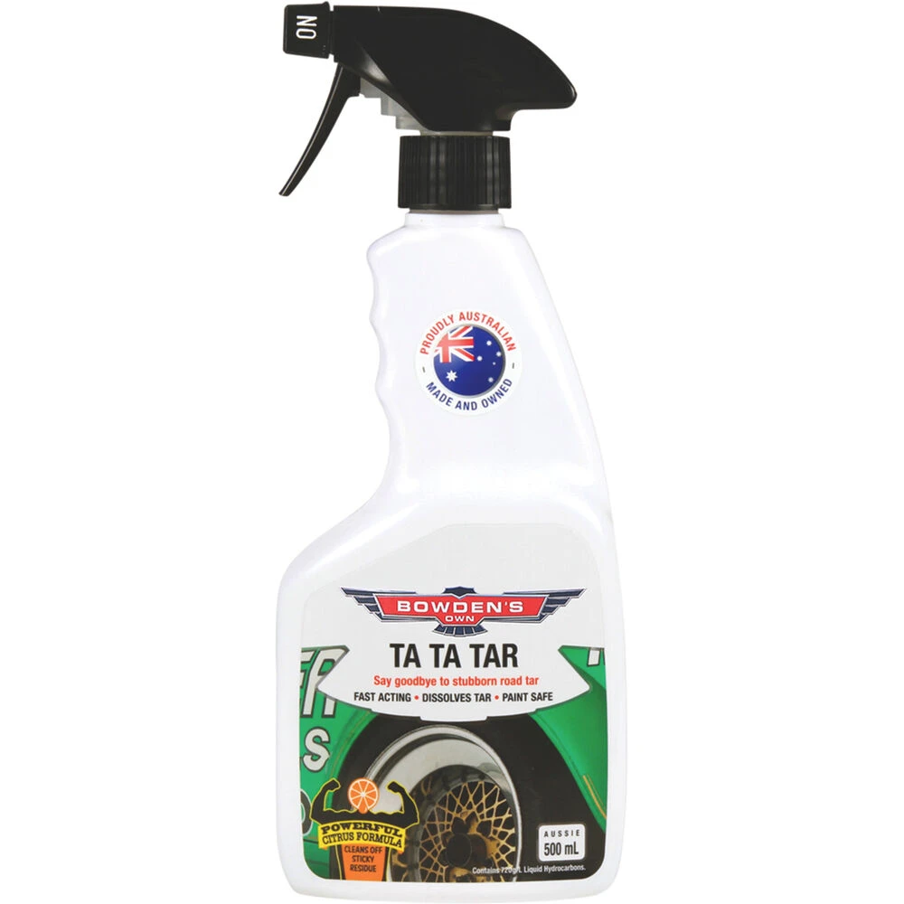 Bowden's Own Ta Ta Tar Remover 500mL 1 Bowden's Own Ta Ta Tar Remover 500mL