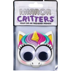 Mirror Critter Air Freshener - Unicorn Cotton Candy
