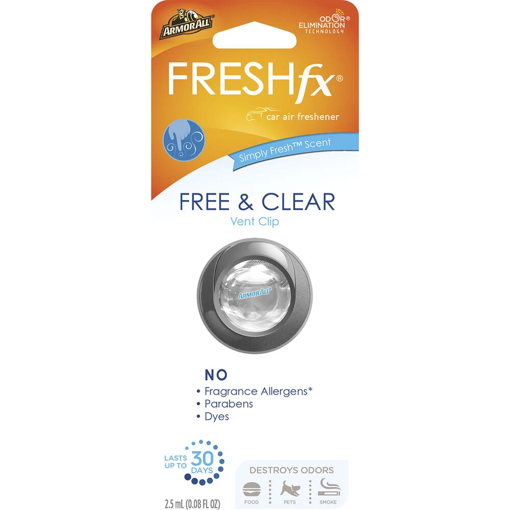 Armor All FreshFX Free & Clear 1 Armor All FreshFX Free & Clear