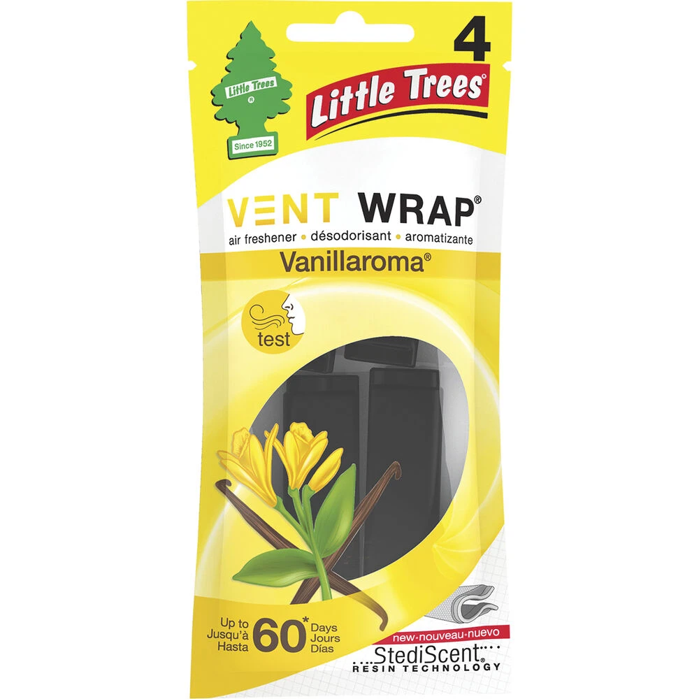 Little Trees Vent Wrap Air Freshener - Vanilla 1 Little Trees Vent Wrap Air Freshener - Vanilla