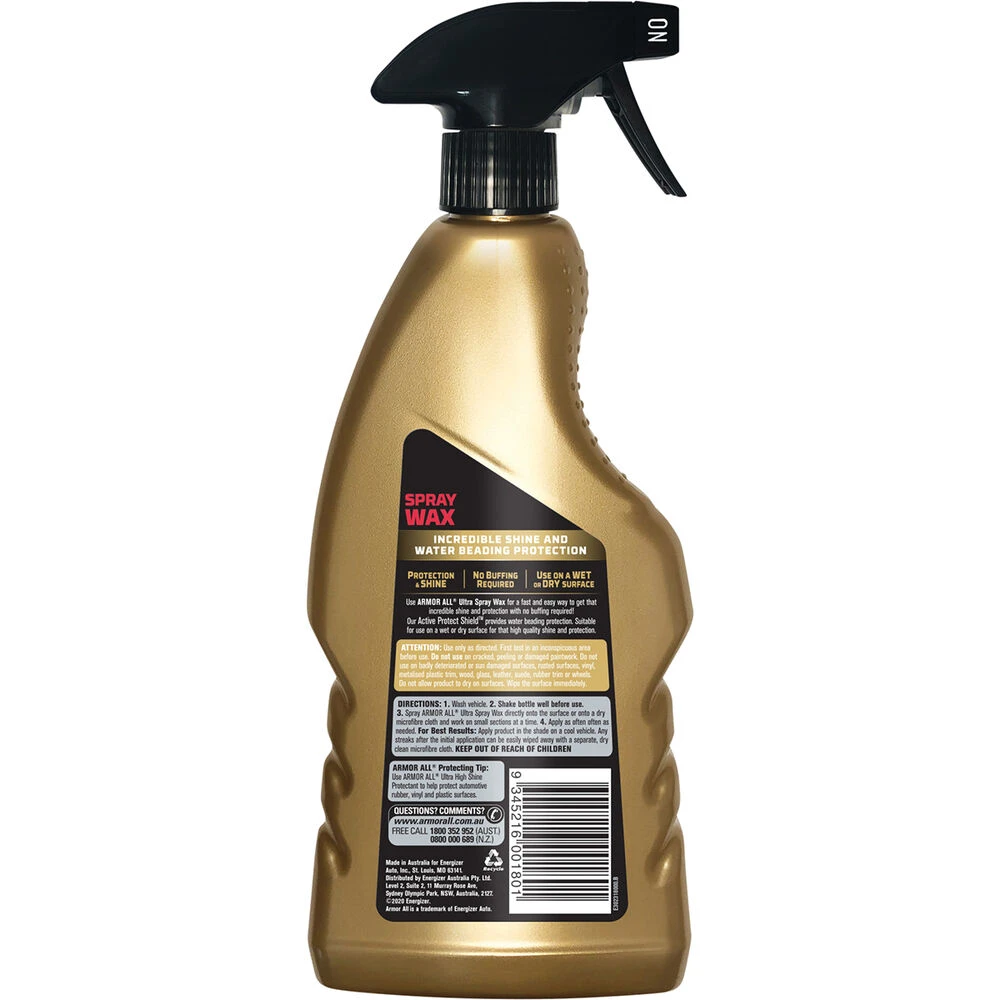 Armor All Ultra Spray Wax 500mL 2 Armor All Ultra Spray Wax 500mL - Image 2