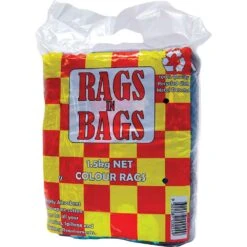 Rags In Bags Colour Cleaning Cloth - 1.5kg