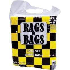 Rags In Bags White Cleaning Cloth - 1.5kg