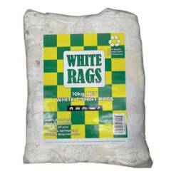 Rags In Bags White Cleaning Cloth - 10kg