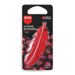 SCA 3D Feather Air Freshener Cherry