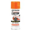 Rust-Oleum Custom Premium Lacquer Paint, Matt Orange - 312g