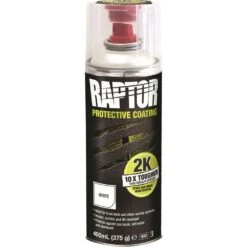 Raptor 2K Protective Coating, White - 400mL
