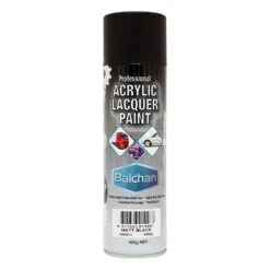 Balchan Acrylic Paint, Matt Black - 400g