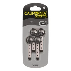 California Scents Vent Stick Air Freshener Ice 4 Pack