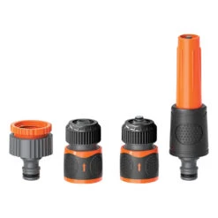 SCA Garden Hose Plastic Nozzle - 4 Piece