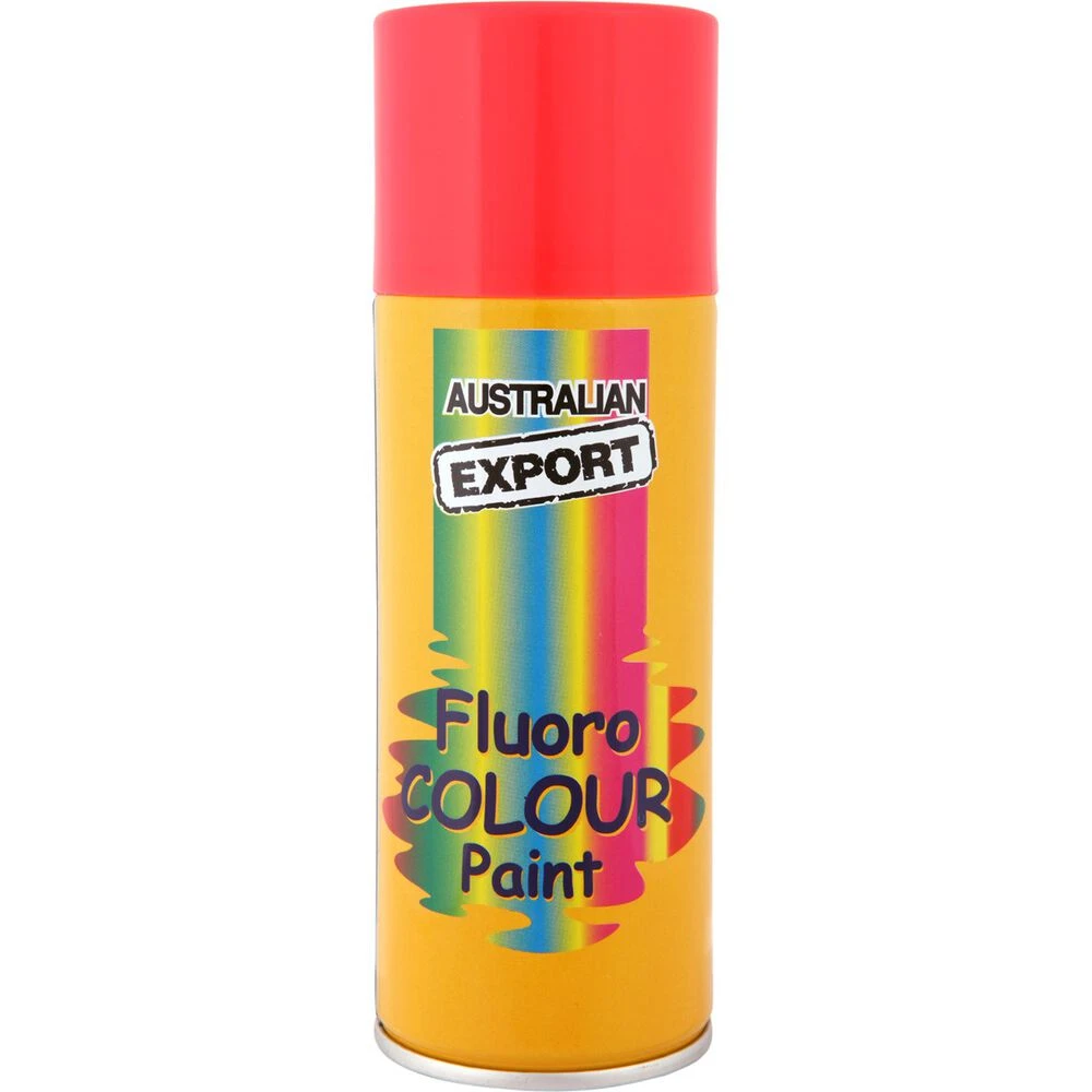 Export Enamel Paint, Fluro Rocket Red - 125g 1 Export Enamel Paint, Fluro Rocket Red - 125g