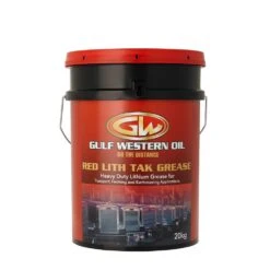Gulf Western Red Lith Tak Grease 20Kg, 42050