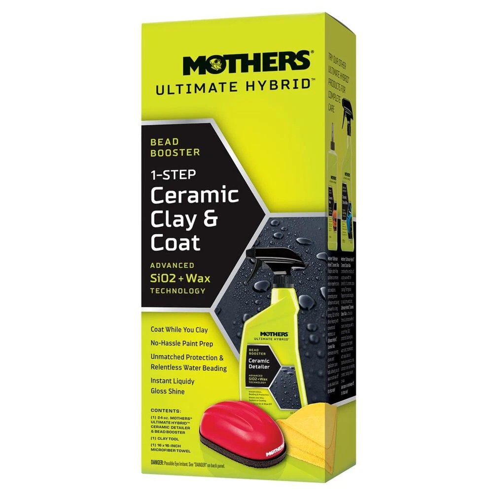 Mothers Ultimate Hybrid 1-Step Ceramic Clay & Coat - 657260 1 Mothers Ultimate Hybrid 1-Step Ceramic Clay & Coat - 657260